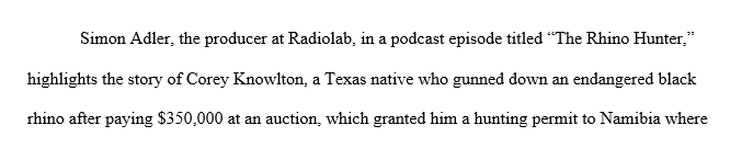 Watch & listen to a Radiolab story and summarize clearly about it by talking about it, and giving examples.