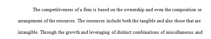 What is the most common way to build and maintain a sustained competitive advantage in a firm’s global operations