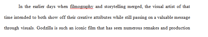 Write a brief essay - four or more quality paragraphs - detailing the environmental and geographic themes of the film.