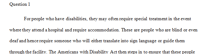 A hospitality facility may not be required to provide a reasonable accommodation if it would result in an undue hardship.