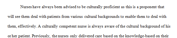 Address a variable combination of the following, depending on your specific practice immersion clinical experiences