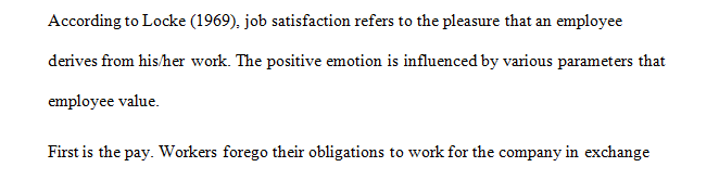 Compare the difference between job satisfaction and organizational commitment