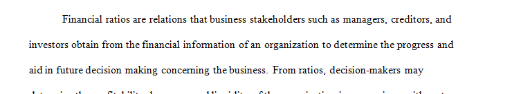 Discuss the limitations of ratio analysis.