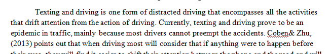 How do we as a society address the use of electronic devices while driving