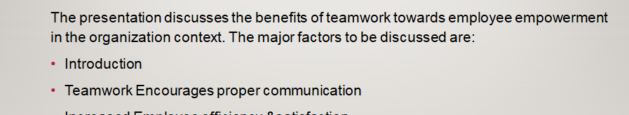 How does the use of employee teams increase employee empowerment