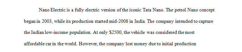 Imagine that you have been hired by an automobile manufacturer to help introduce a new model to the market.