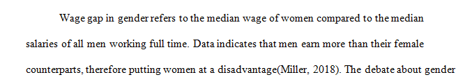 Is there really a gender wage gap issue