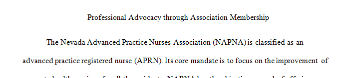 Join a NP association at the local state national or international level.