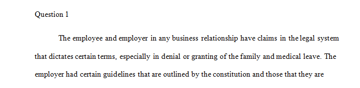 Locate a FMLA case that was decided in the last 5 years.