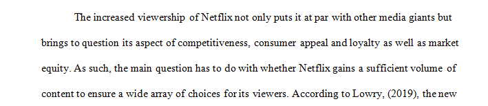 Netflix s been riding high in terms of viewership.