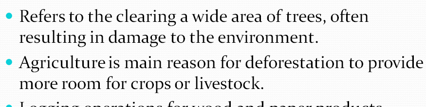 Perform an analysis of an environmental issue.