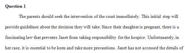 Research and explain any laws that pertain to the situation.