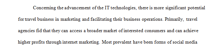 Share what you envision will be the future of the industry business owing to the advancement of information technology