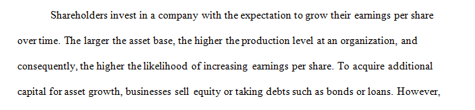 What is meant by the terms favorable and unfavorable leverage