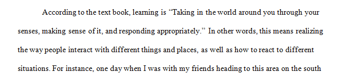 What it means to be an intentional learner and identify how you have been using your Learning Patterns in everyday situations