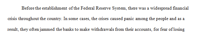 Research proposal: delve deep into the history of the Federal Reserve OR delve deep into the history of central banking in general