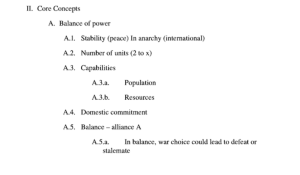 Need a 5-6 page MLA format essay on the six core concepts of warfare.  