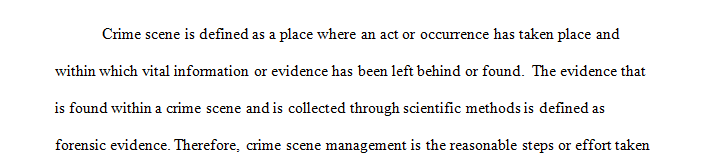 Analyze the areas that should be documented in a forensic investigation.