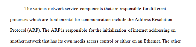 Communications within a computer network rely on numerous components for data to traverse from the initial sender of a message