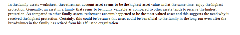 Determine a value (either qualitative or quantitative) for each one. 