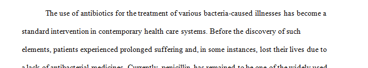 Discuss what Penicillin antibiotics are