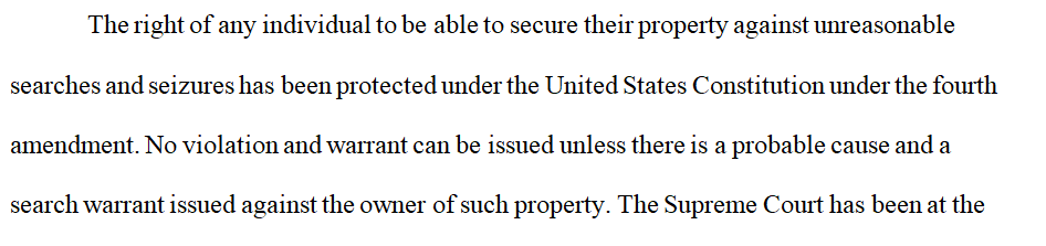 Distinguish between probable cause and reasonable suspicion in regards to the Fourth Amendment