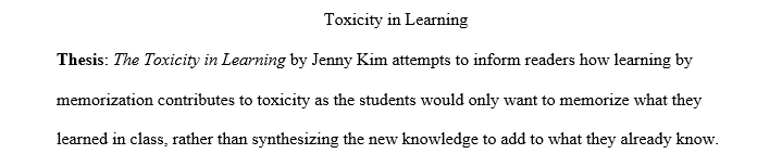 For Project 1 you will choose from one of the essays in your textbook (see below) and write your own essay in which you first summarize 