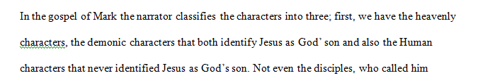 In the entire Gospel according to Mark, who acknowledges the identity of Jesus(as Son of God) and who does no