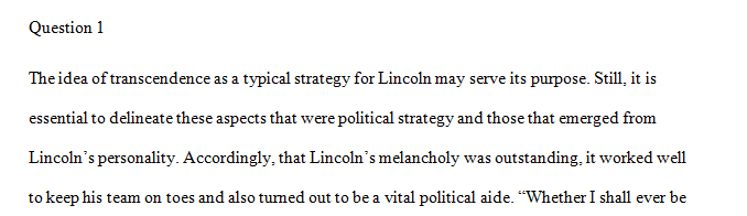 One of Abraham Lincoln's greatest attributes may have been his ability to recover and learn from failure. 