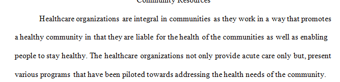 Research a selected local national or global nonprofit organization or government agency to determine how it contributes to public health