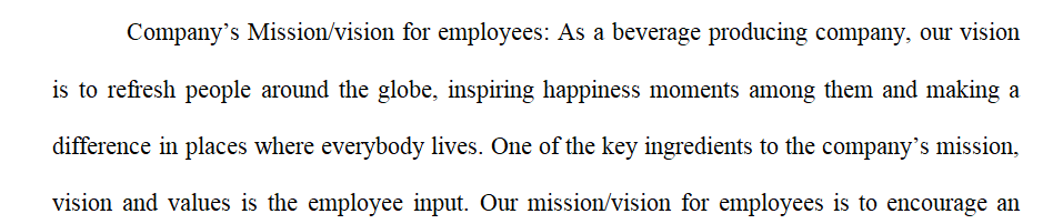 Students you will be responsible for developing a human resource plan for employees.