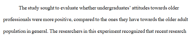 Using the library databases find an experimental study that has a factorial design