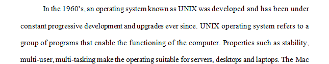 What is a UNIX Machine