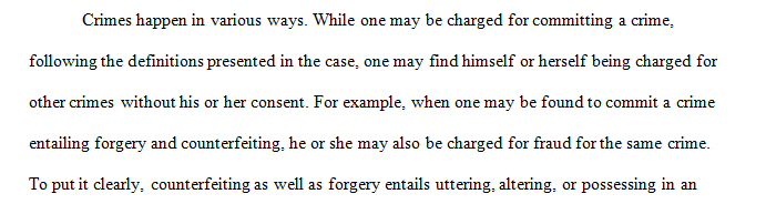 Why is it likely that committing one crime could result in committing multiple crimes