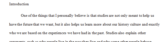 Why is the study of the history of rock and roll relevant to you