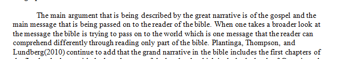 Why should we learn the Grand Narrative of Scripture in order to effectively cross-cultures with the gospel