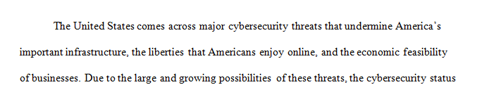 Write this paper about Cyber Security and what procedures Homeland Security are taking to secure it