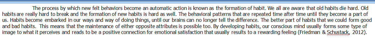 Create a 12- to 15-slide presentation analyzing the formation of habits using behavioral and social-cognitive approaches