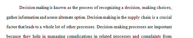 Develop a 700-word evaluation of a recent business decision in your work or desired career.