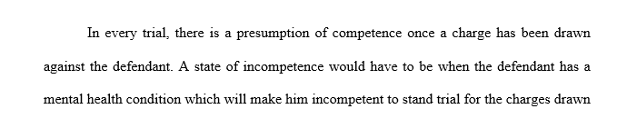 Discuss the case as if you are part of the defense team in State v. Stu Dents and the defendant wants to plead insanity.