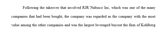 Discuss why the company is a good LBO candidate. What were the valuations? How did they come up with the valuations?