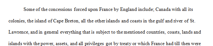 How significant a role do New World possessions seem to play in the treaty