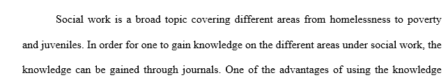 Identify a list of 10 peer reviewed social work journals from the library that you might find helpful relative to your social work practice interests.