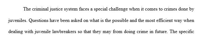 If you were the judge, how would you achieve specific deterrence in each scenario?  How would you achieve general deterrence?