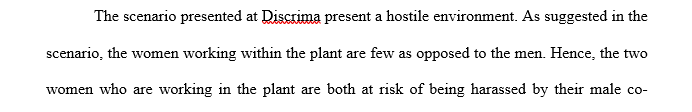 In a Word document evaluate whether Discrimina Inc. would likely be held liable in court for Rita Land's counseling and medication expenses 