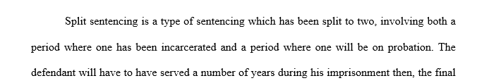 Many opponents feel that juvenile offenders issued a split sentence are simply getting off easy. Do you agree with this sentiment? Why or why not?