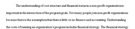 One of the challenges often faced by nonprofit organizations is financial viability