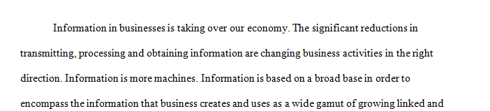 Research a fortune 500 company and how their current business strategy utilizes information systems in this manner.