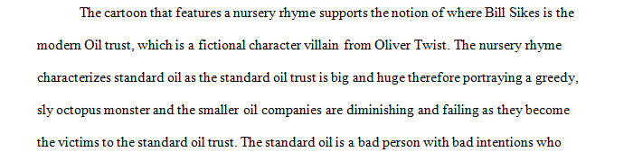 Standard Oil has been characterized as a menacing octopus that devours small oil businesses.