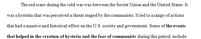 What are some of the ways in which this anti-communist hysteria showed itself in American society